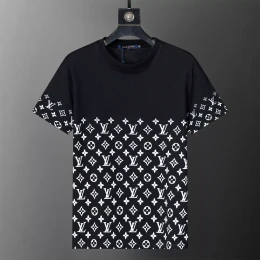 louis vuitton lv t-shirt manches courtes pour homme s_12776a1